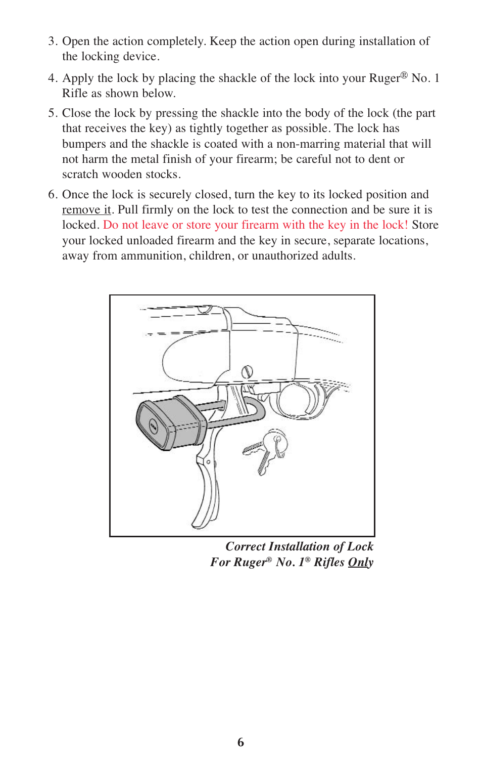 Ruger Caulking Gun User Manual | Page 6 / 40