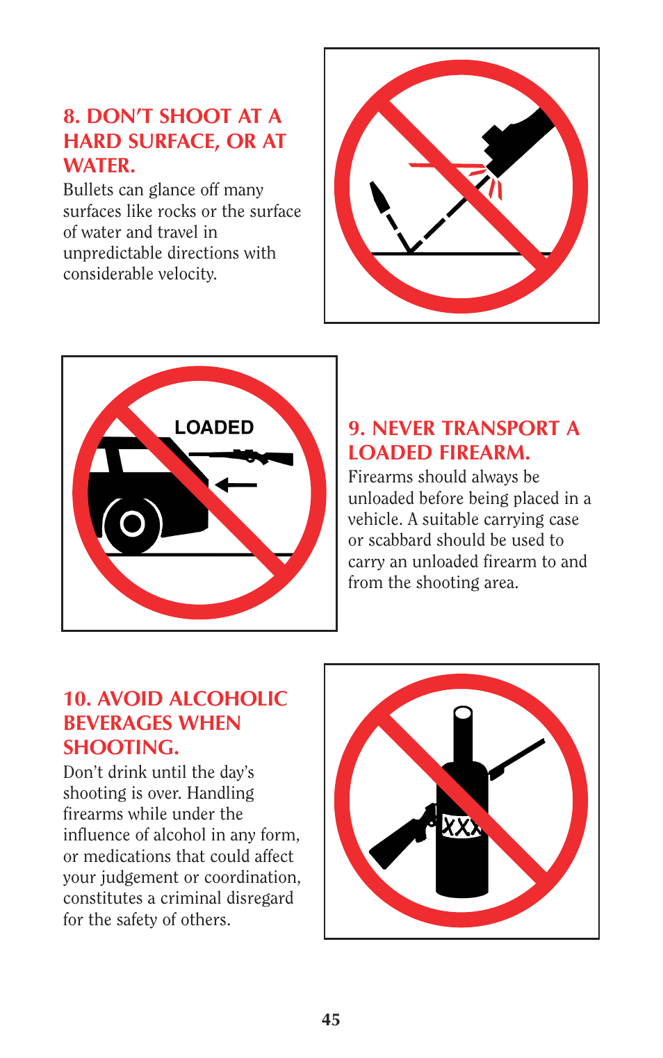 Ruger Hunting Equipment User Manual | Page 44 / 46