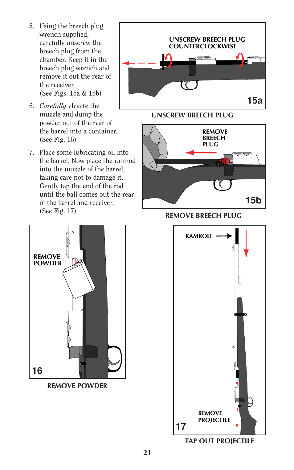 Ruger 77/50 User Manual | Page 21 / 48