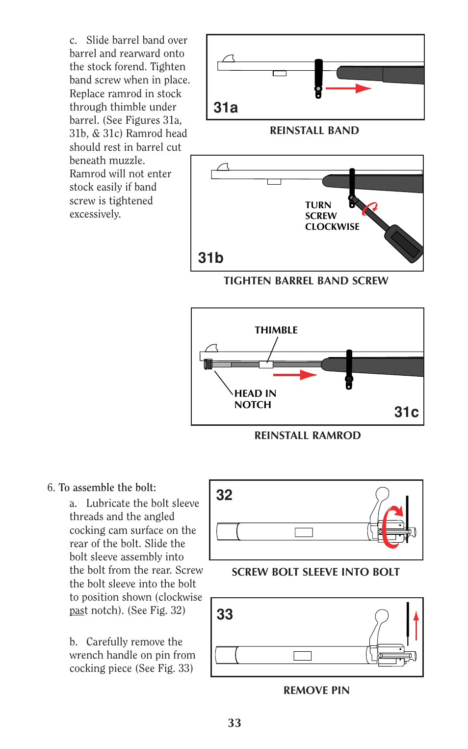 31c 31a | Ruger 77/50 User Manual | Page 33 / 48