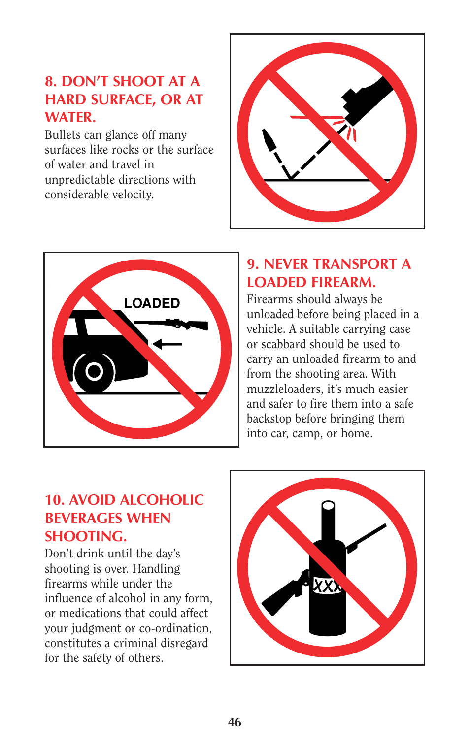 Ruger 77/50 User Manual | Page 46 / 48