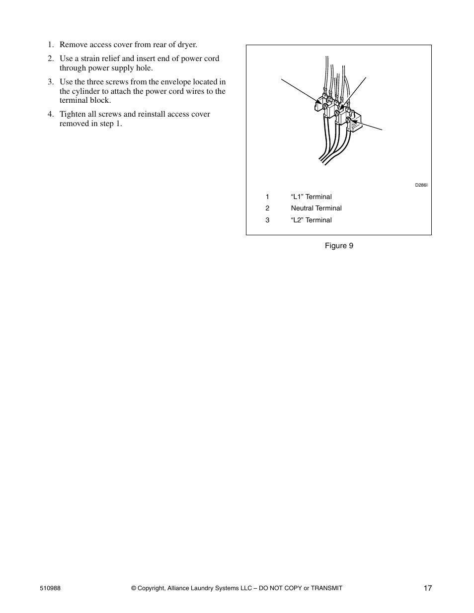 Speed Queen LES37A*F User Manual | Page 19 / 34
