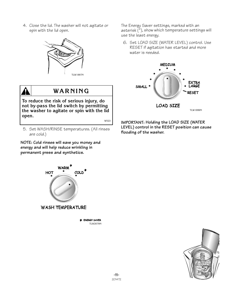 Speed Queen No. 201472R3 User Manual | Page 11 / 27