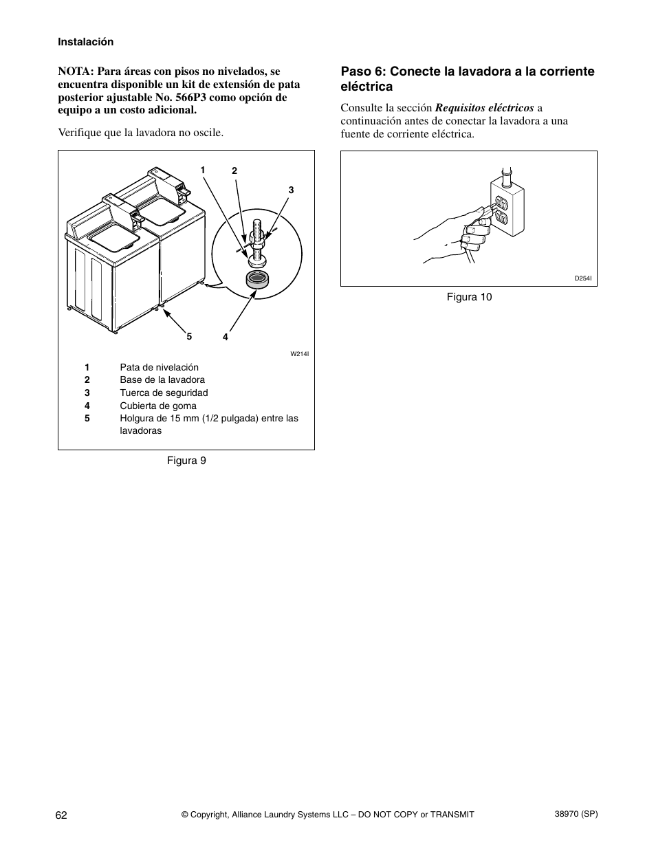 Speed Queen W446I User Manual | Page 64 / 92