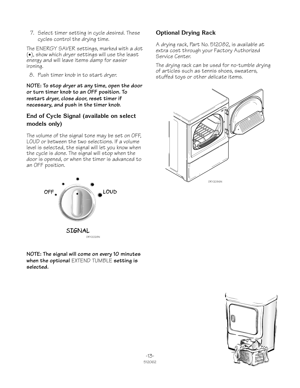 Speed Queen 51206ZKZ User Manual | Page 13 / 18