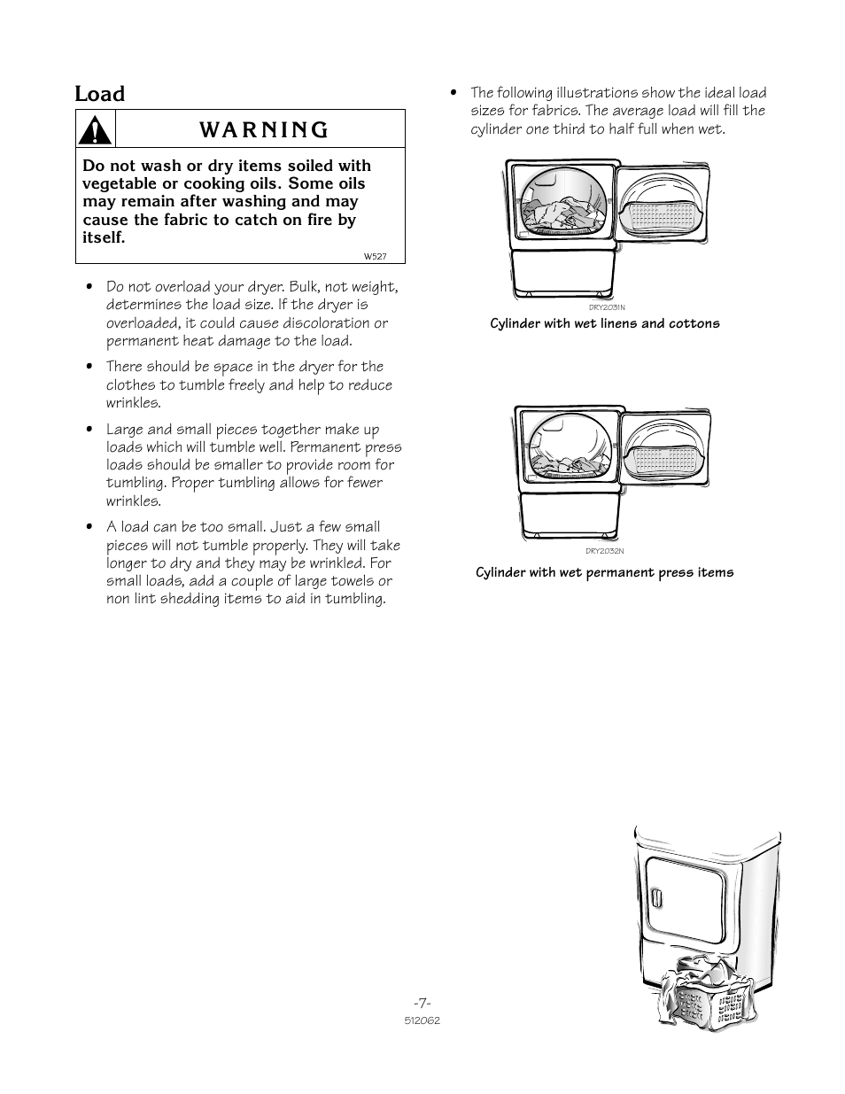 Speed Queen 51206ZKZ User Manual | Page 7 / 18