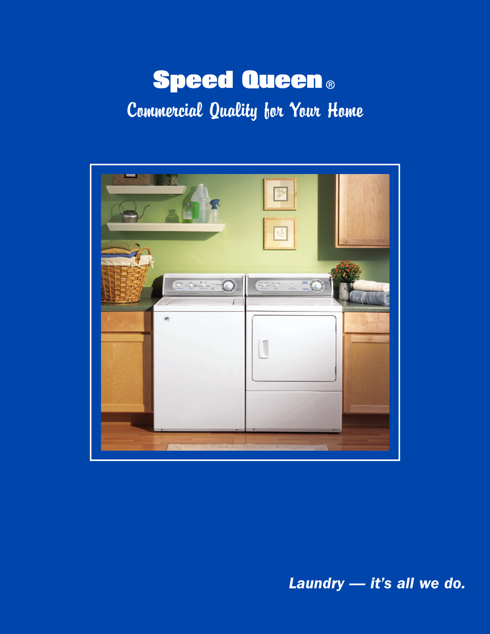 Speed Queen Home Laundry User Manual | 12 pages