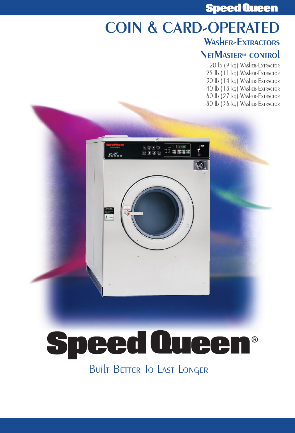 Speed Queen 20 lb User Manual | 6 pages