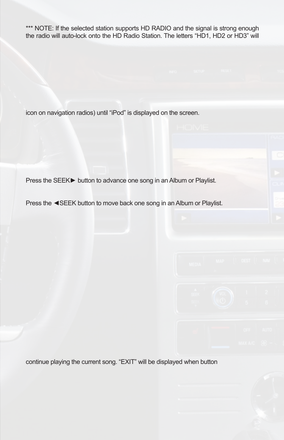 Ipod operation, Controls | Simple Mobile ISIMPLE PGHFD1 User Manual | Page 9 / 20