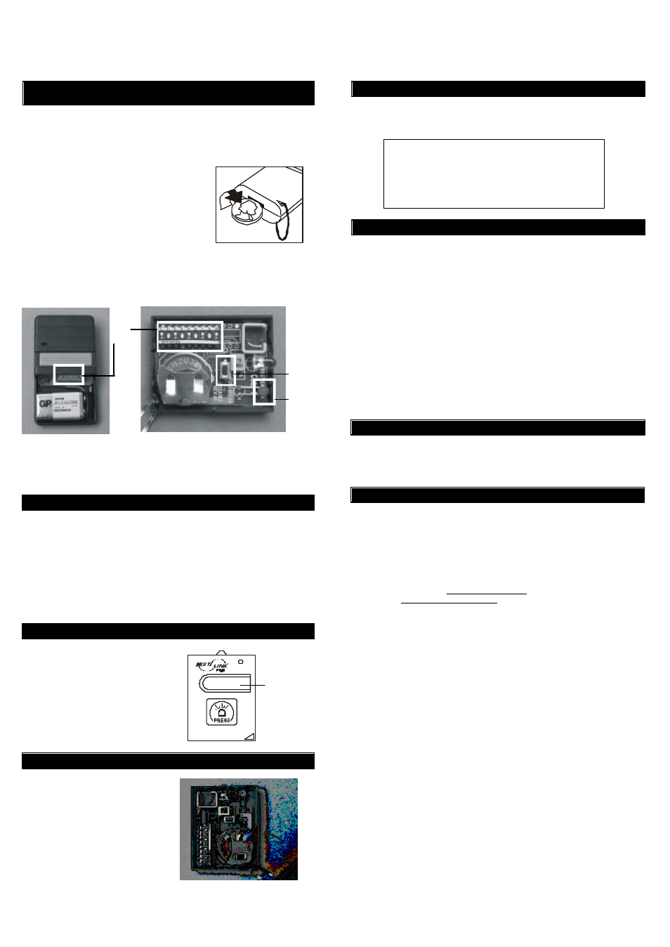 Skylink GD-390M User Manual | 1 page