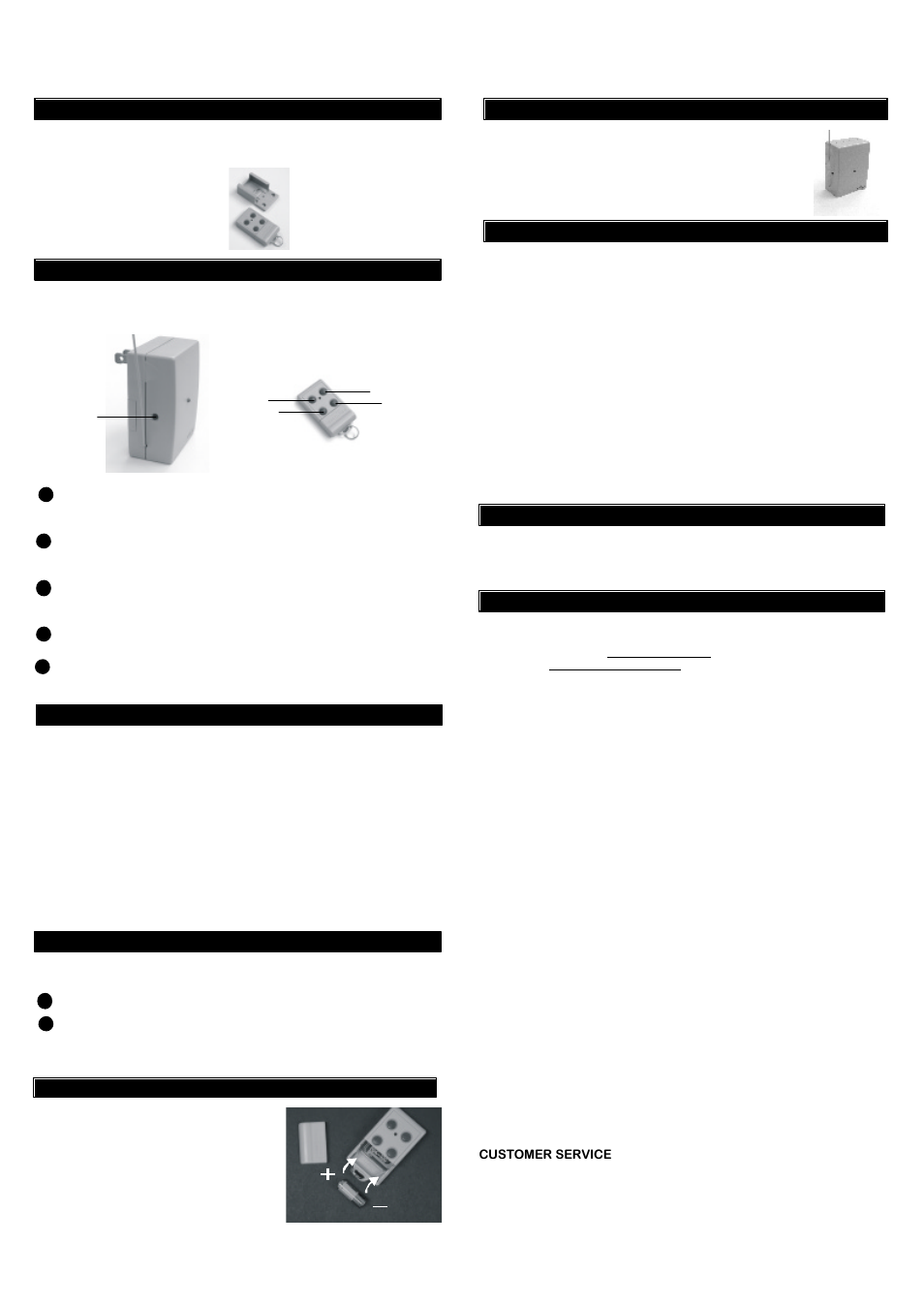 Skylink 18T4 User Manual | 1 page