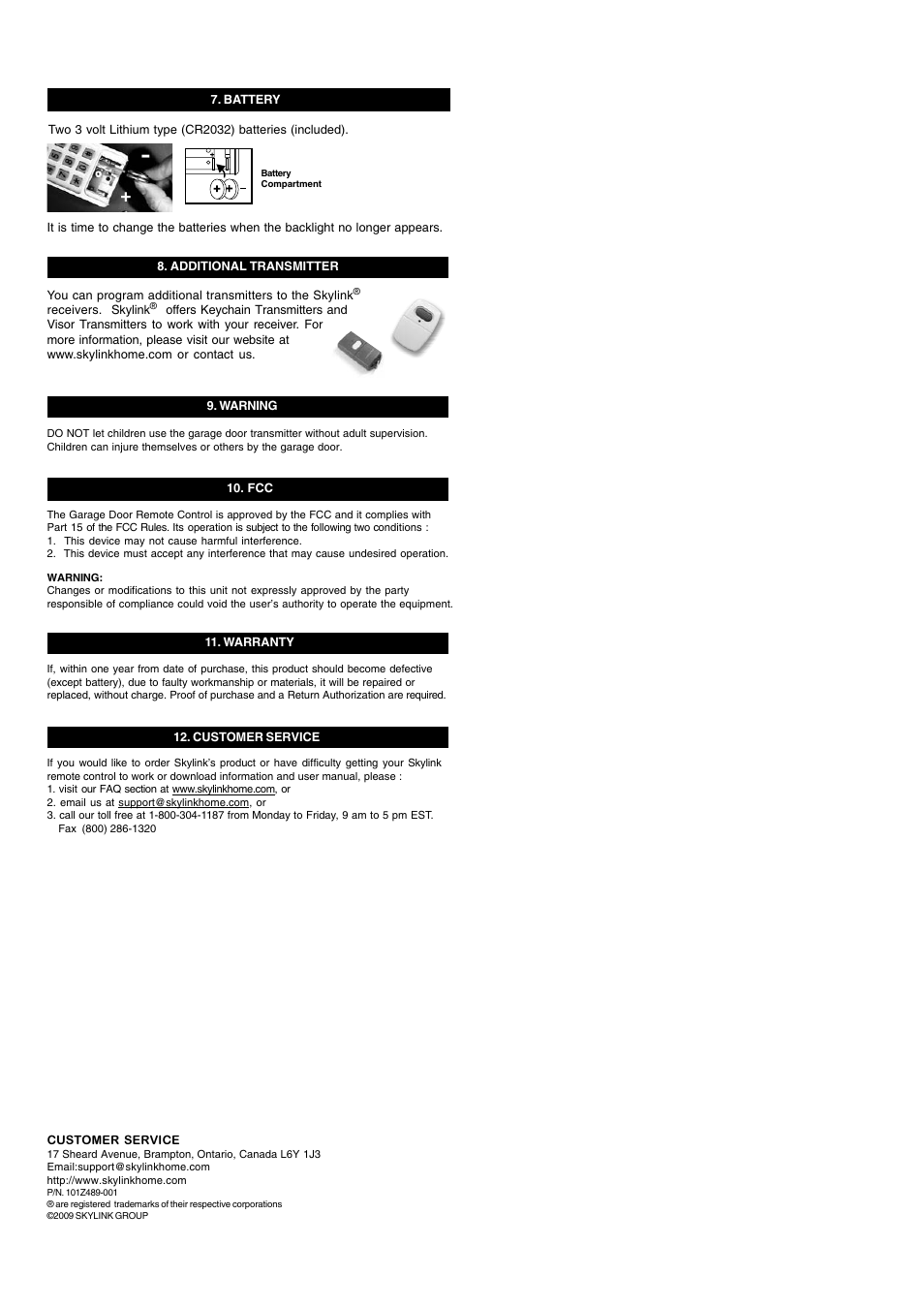 Skylink G6K User Manual | Page 2 / 2