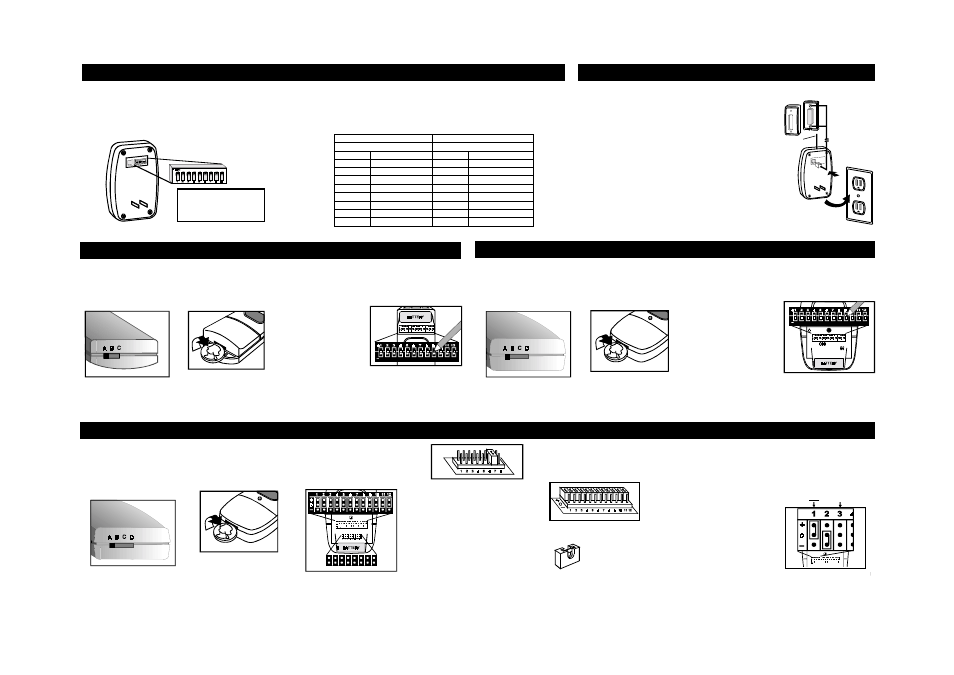 Skylink GARAGE DOOR OPENER UNIVERSAL RECEIVER Model UR-100 User Manual | 2 pages