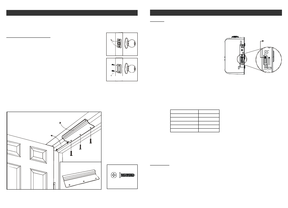 Installation - in swing, Operation | Skylink DM-50 User Manual | Page 10 / 20