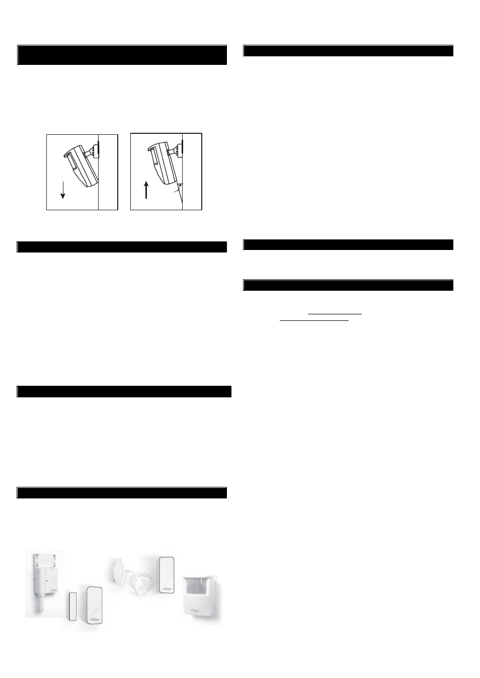 Skylink INDOOR/OUTDOOR MOTION SENSOR HA-318T User Manual | Page 2 / 2