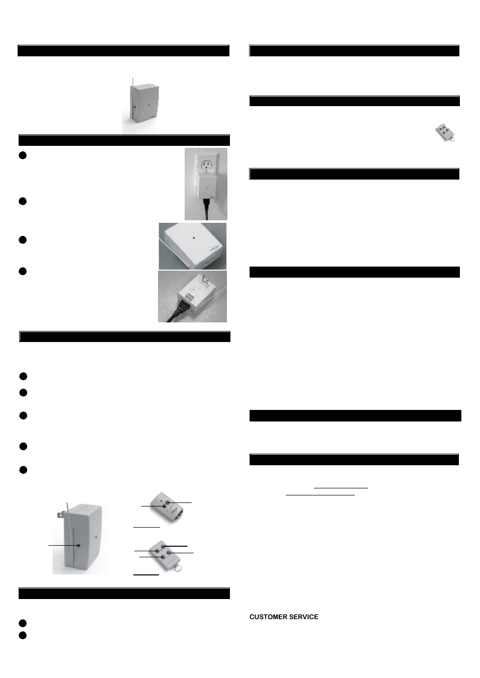 Skylink SW-18R User Manual | 1 page