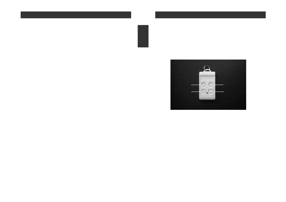 Standard programming, Keychain transmitter (4b-434) | Skylink SC-100 User Manual | Page 9 / 51