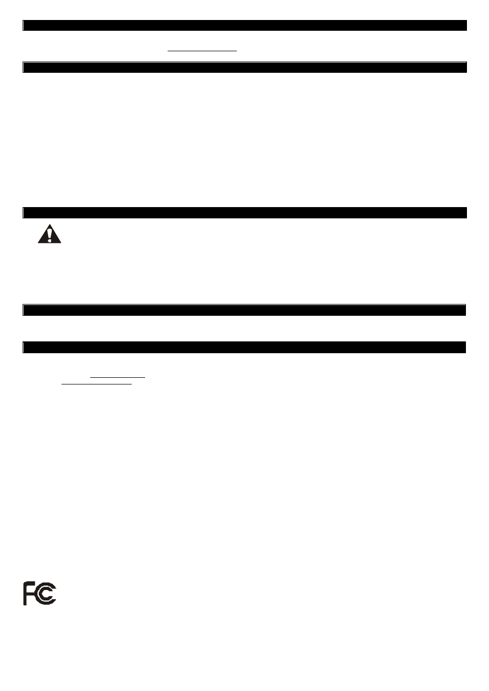 Warning caution | Skylink R4G User Manual | Page 4 / 4