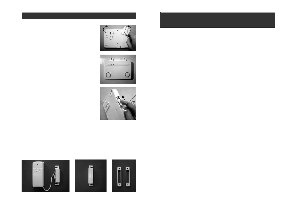Installation | Skylink TOTAL PROTECTION ALARM SYSTEM SC-10 User Manual | Page 8 / 10