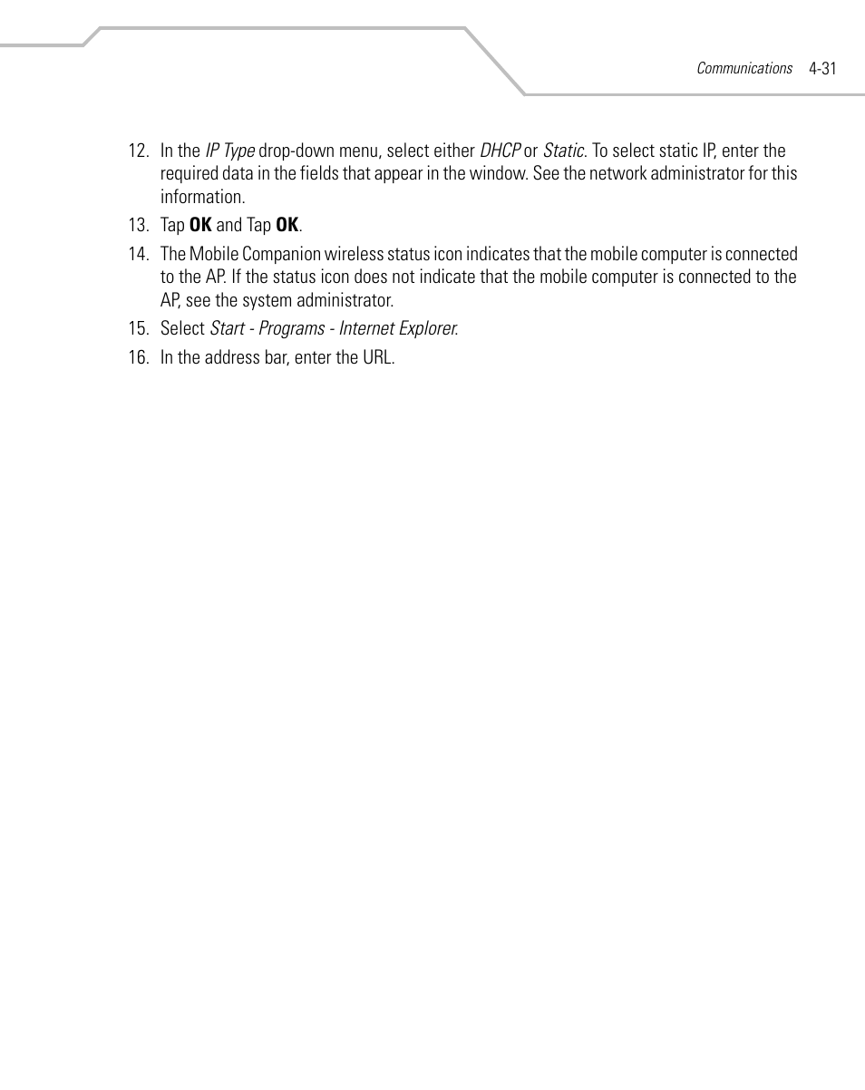 Symbol Technologies MC9000-K User Manual | Page 189 / 534