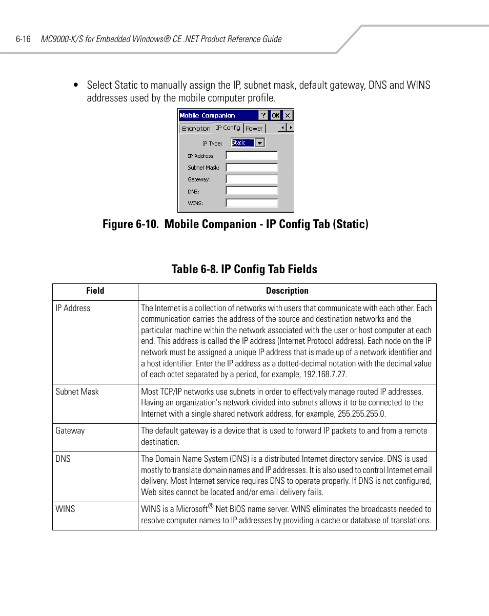 Symbol Technologies MC9000-K User Manual | Page 234 / 534