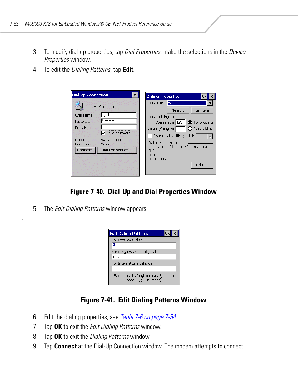 Symbol Technologies MC9000-K User Manual | Page 308 / 534