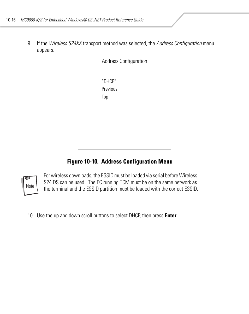 Symbol Technologies MC9000-K User Manual | Page 352 / 534