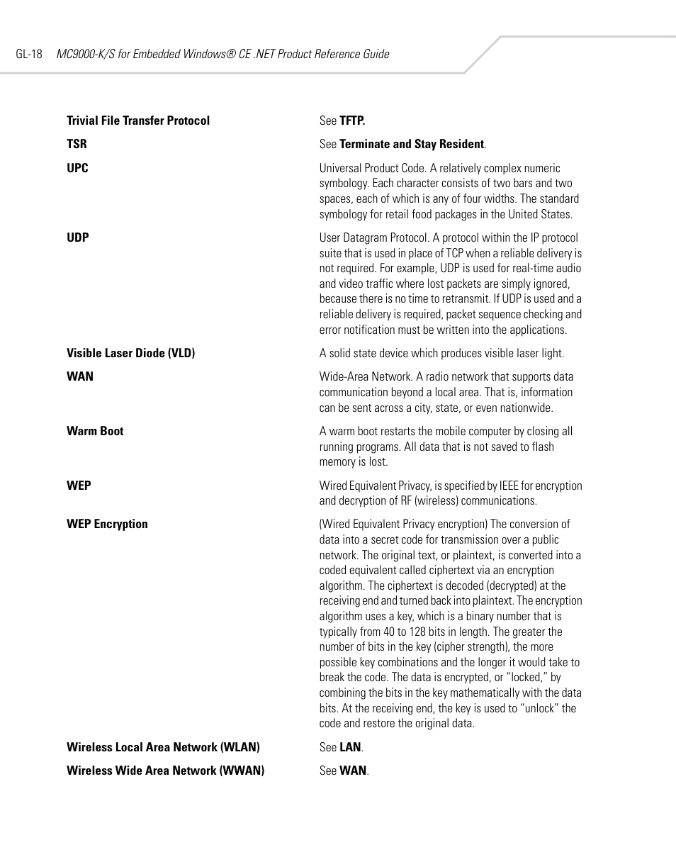 Symbol Technologies MC9000-K User Manual | Page 520 / 534