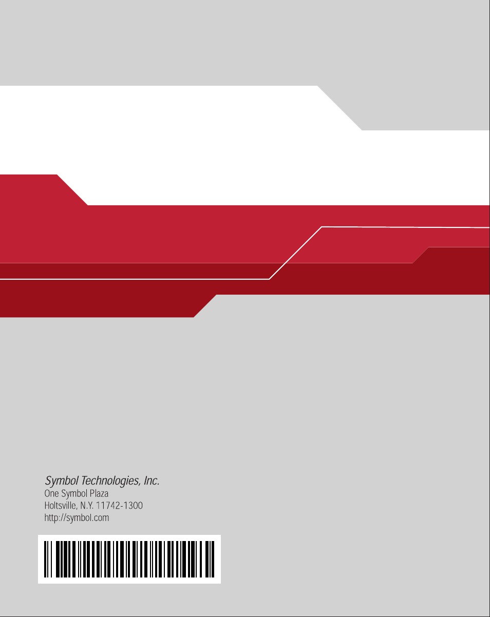 Symbol Technologies MC9000-K User Manual | Page 534 / 534