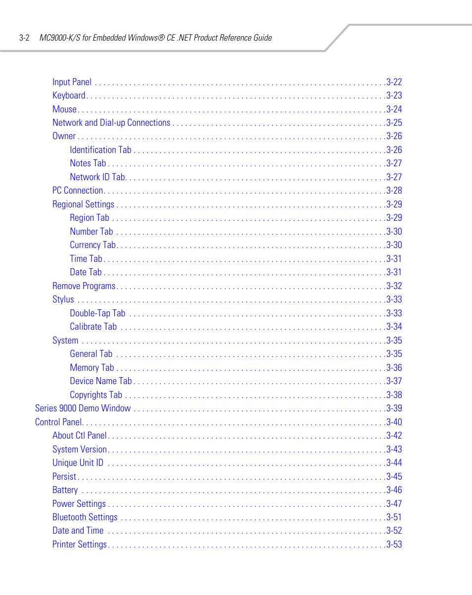 Symbol Technologies MC9000-K User Manual | Page 94 / 534