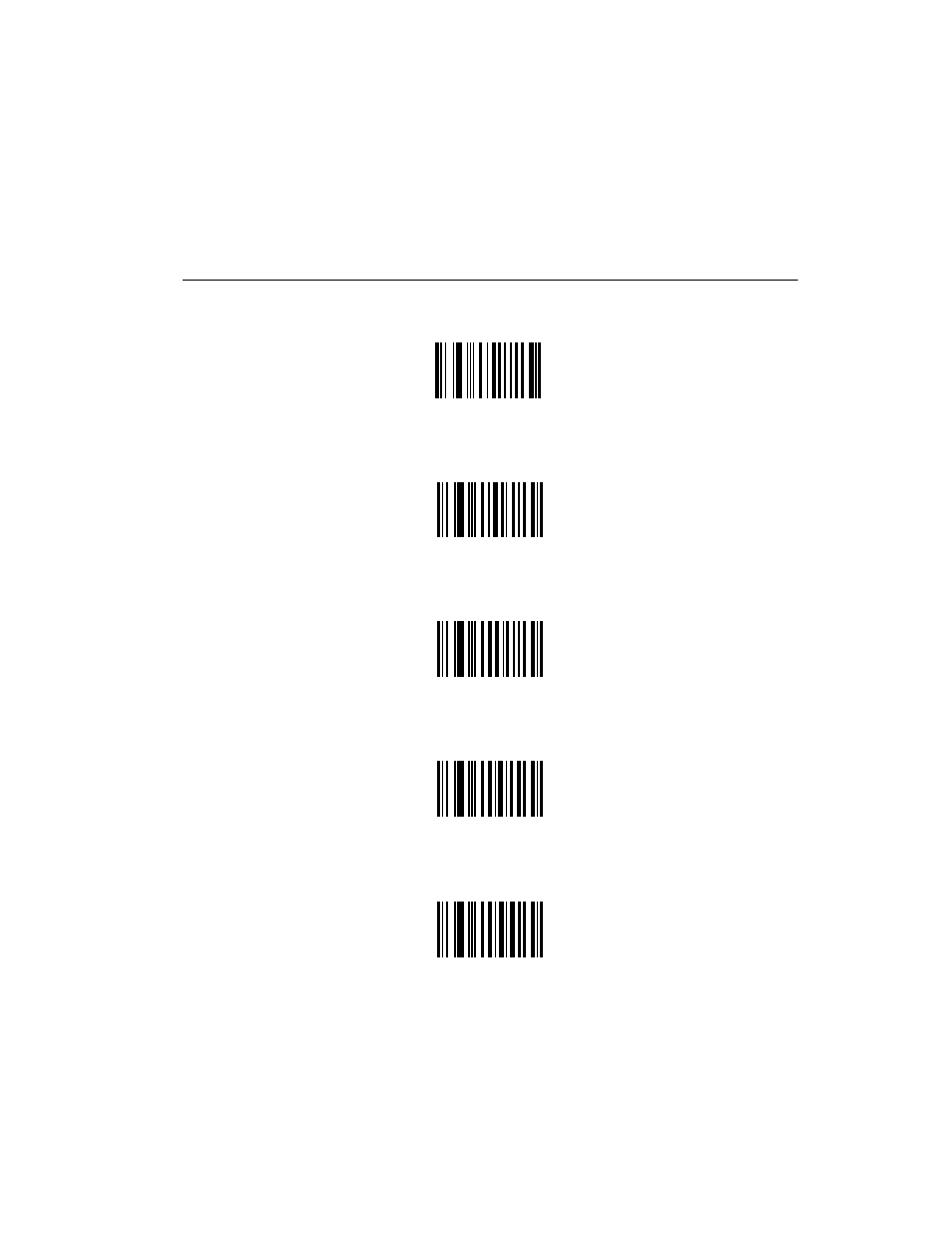 Numeric bar codes, Numeric bar codes -93, If you make | If you make an error or wish to change your, If you make an | Symbol Technologies LS 400XI User Manual | Page 126 / 136