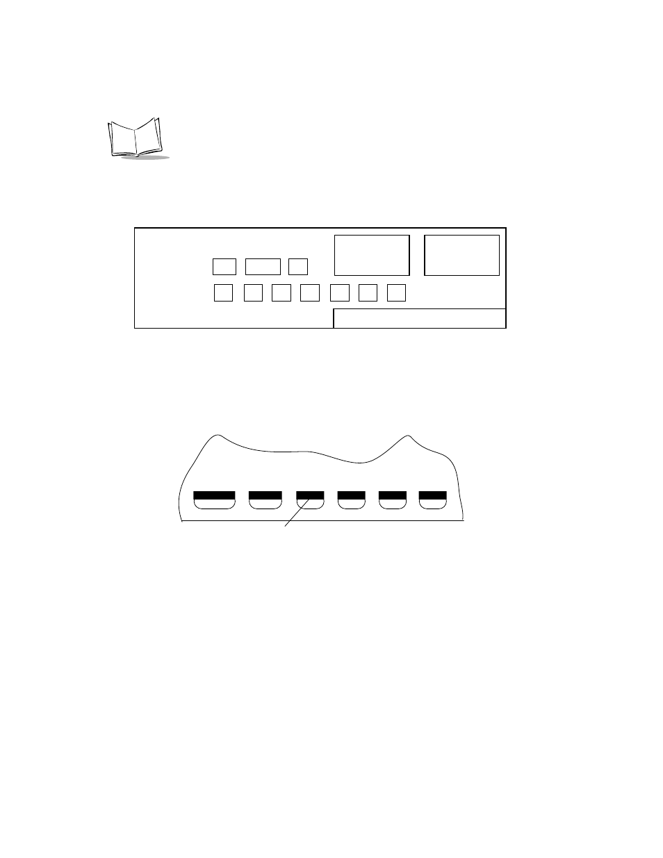 Show the rear of the ibm terminals with | Symbol Technologies LS 400XI User Manual | Page 20 / 136