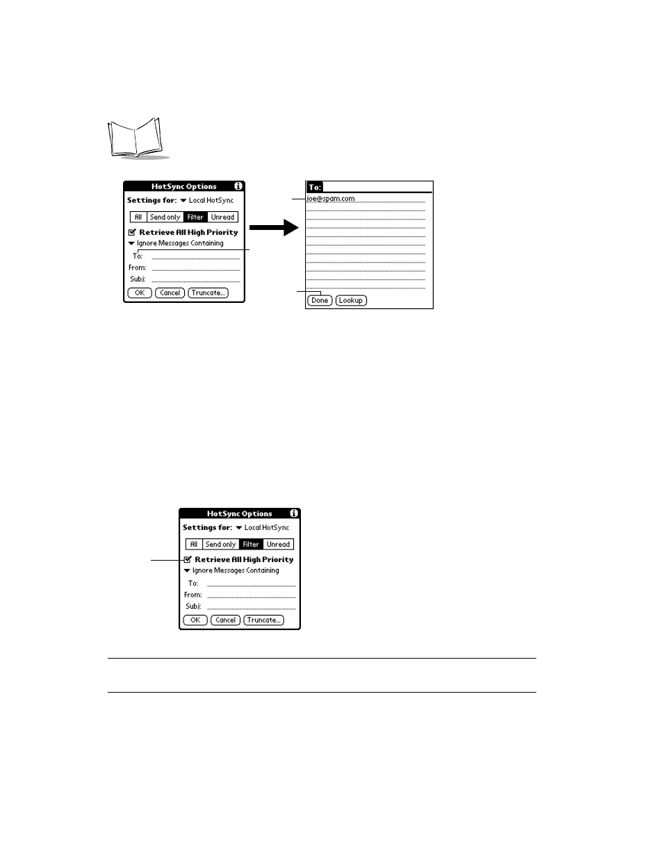 High-priority messages, High-priority messages -24 | Symbol Technologies SPT 1500 User Manual | Page 148 / 261