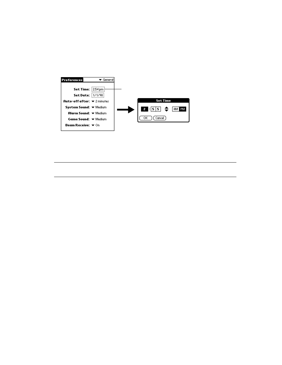 Setting the current date, Setting the current date -7 | Symbol Technologies SPT 1500 User Manual | Page 167 / 261