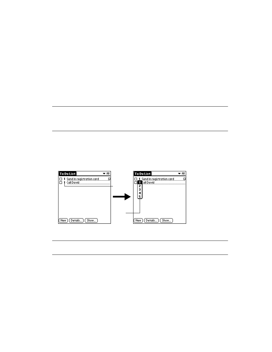 Setting priority, Checking off a to do item, Setting priority -3 checking off a to do item -3 | Symbol Technologies SPT 1500 User Manual | Page 197 / 261