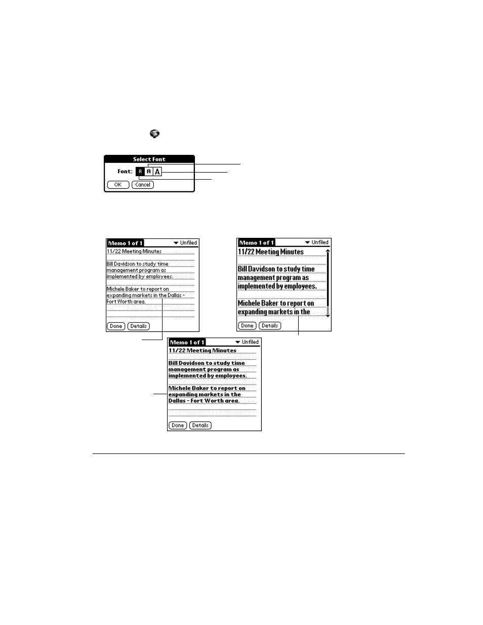 Using categories, Using categories -21 | Symbol Technologies SPT 1500 User Manual | Page 51 / 261