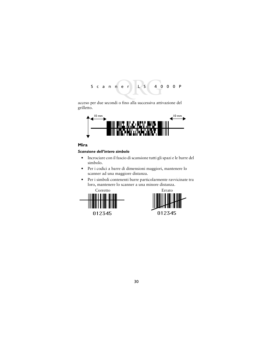 Mira | Symbol Technologies LS4000P Series User Manual | Page 32 / 48