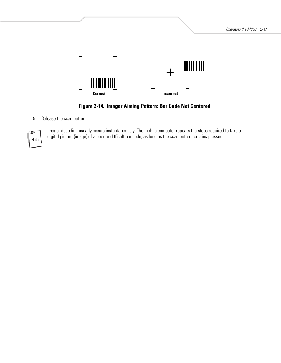 Symbol Technologies MC50 User Manual | Page 49 / 102