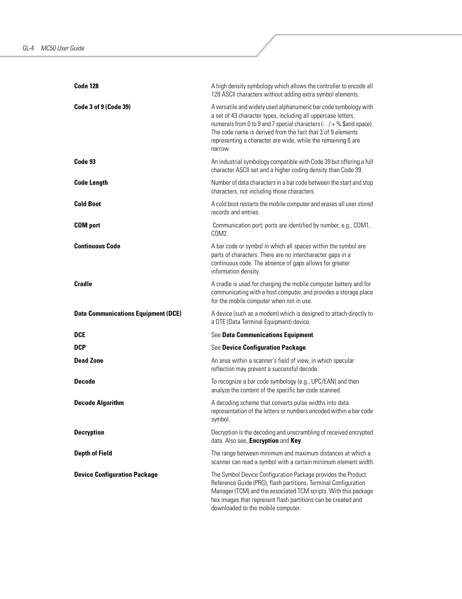 Symbol Technologies MC50 User Manual | Page 84 / 102