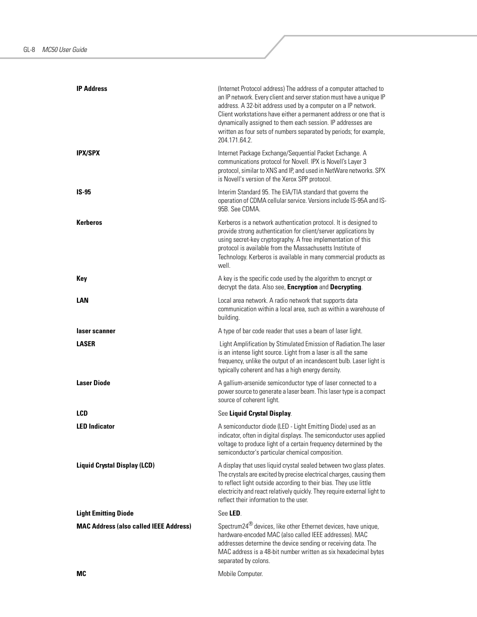 Symbol Technologies MC50 User Manual | Page 88 / 102