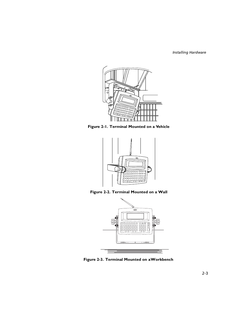 Installing hardware | Symbol Technologies VRC 6940 User Manual | Page 18 / 116