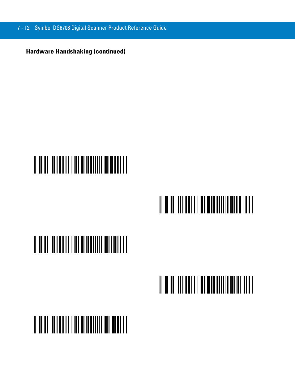 Hardware handshaking (continued) | Symbol Technologies 72E-86039-04 User Manual | Page 106 / 434