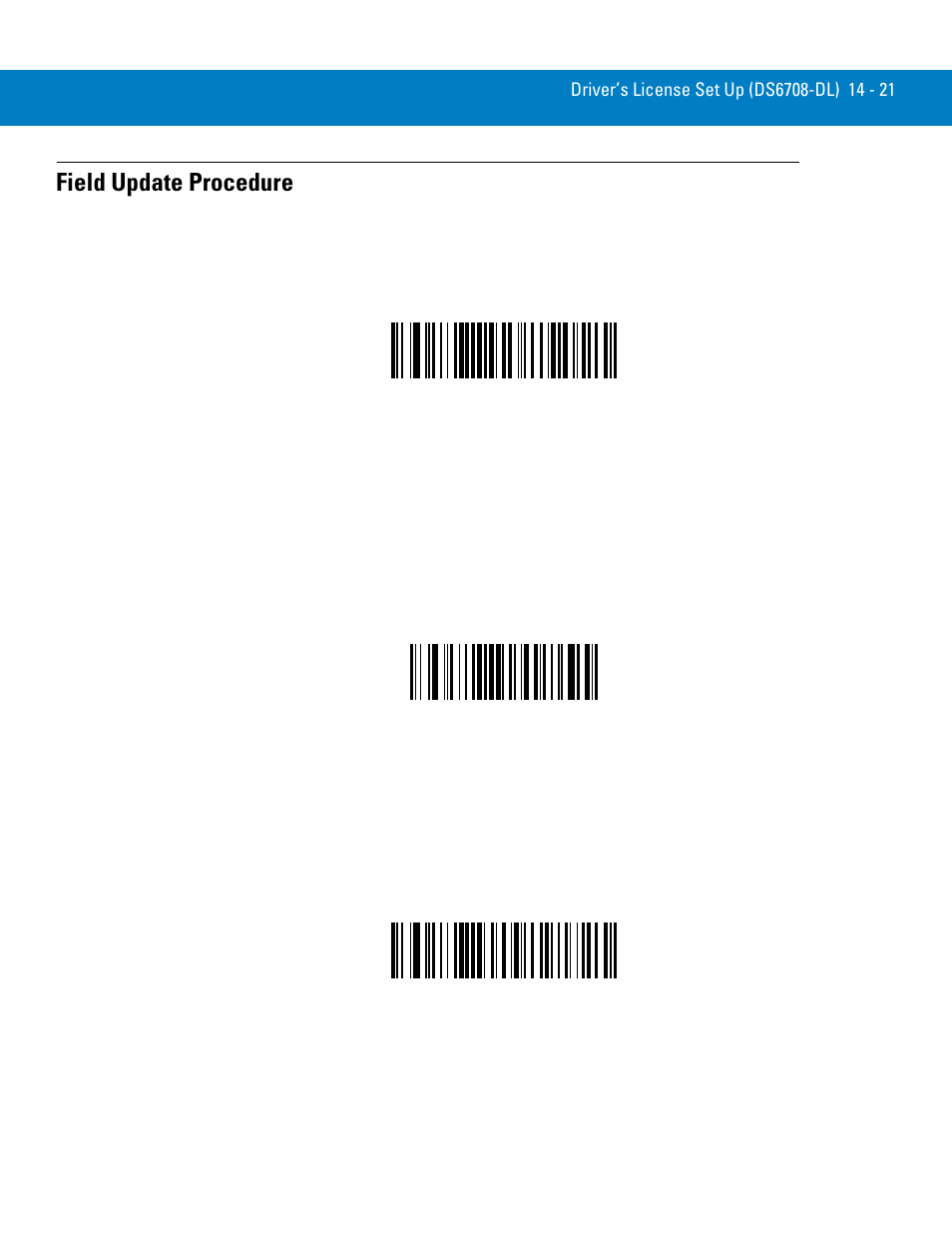 Field update procedure, Field update procedure -21 | Symbol Technologies 72E-86039-04 User Manual | Page 257 / 434