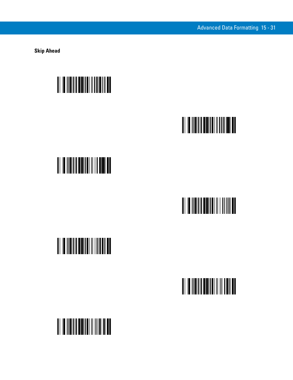 Skip ahead | Symbol Technologies 72E-86039-04 User Manual | Page 307 / 434