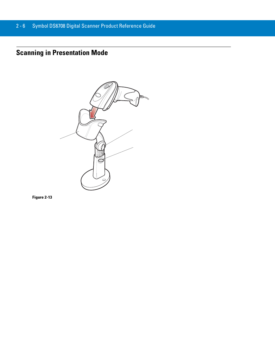 Scanning in presentation mode, Scanning in presentation mode -6 | Symbol Technologies 72E-86039-04 User Manual | Page 32 / 434