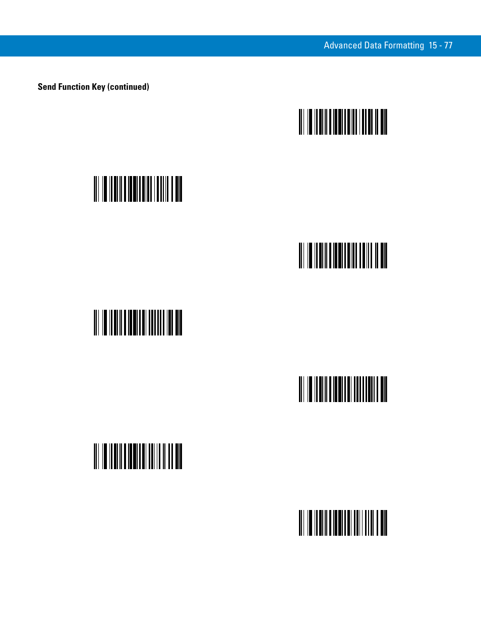 Send f24 key, Send pf1 key | Symbol Technologies 72E-86039-04 User Manual | Page 353 / 434