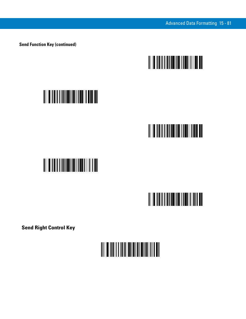 Send right control key, Send right control key -81, Send pf30 key | Symbol Technologies 72E-86039-04 User Manual | Page 357 / 434