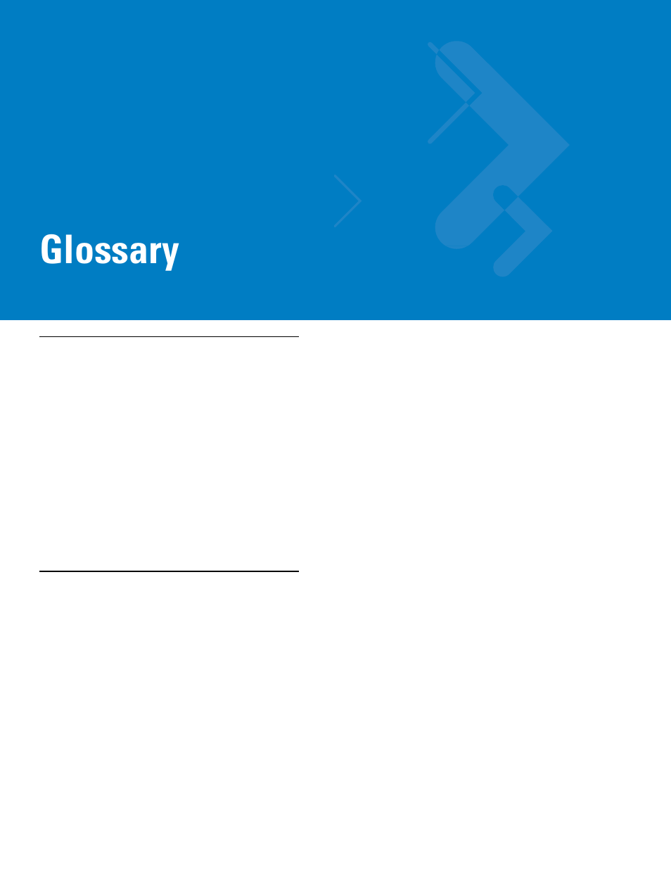 Glossary | Symbol Technologies 72E-86039-04 User Manual | Page 415 / 434