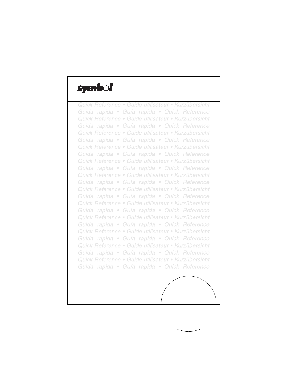 Symbol Technologies 3100 series User Manual | 100 pages