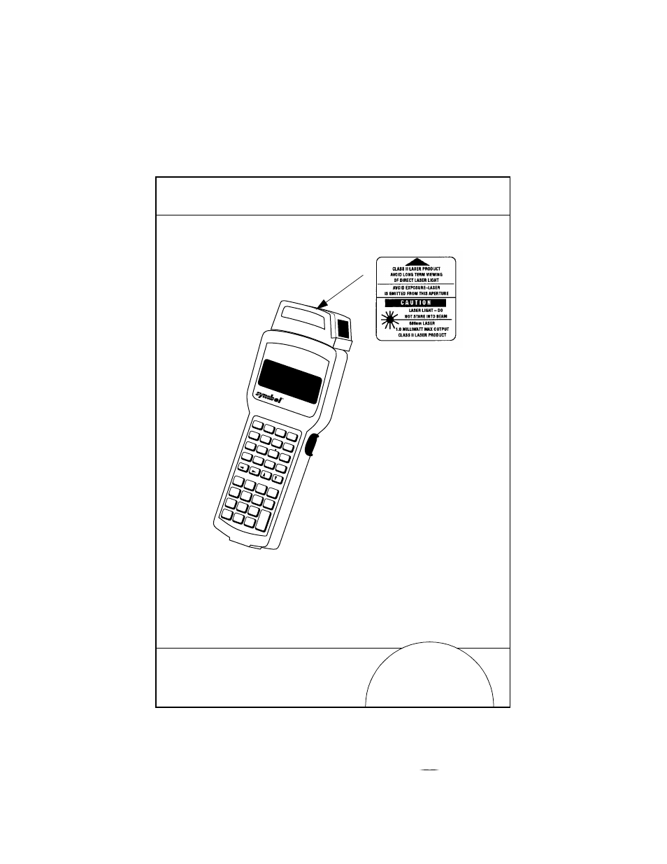 Scanner labeling | Symbol Technologies 3100 series User Manual | Page 93 / 100